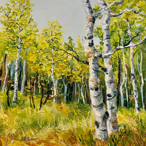 Original Aspen Tree Wall Art